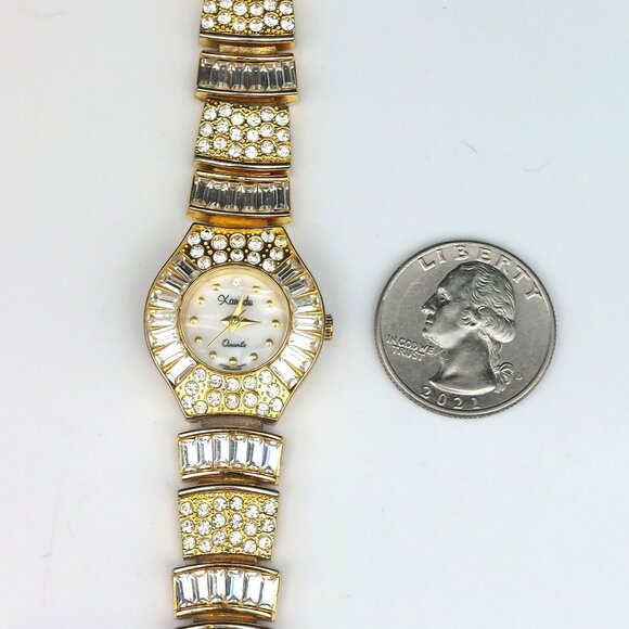Xanadu Gold-Tone Womens Quartz Watch With Rhinestones & Crystal Accents - Picture 8 of 8